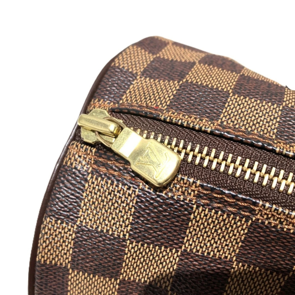 LOUIS VUITTON Authentic Brown Damier Canvas Papillon 30 Shoulder Bag - Picture 9 of 9